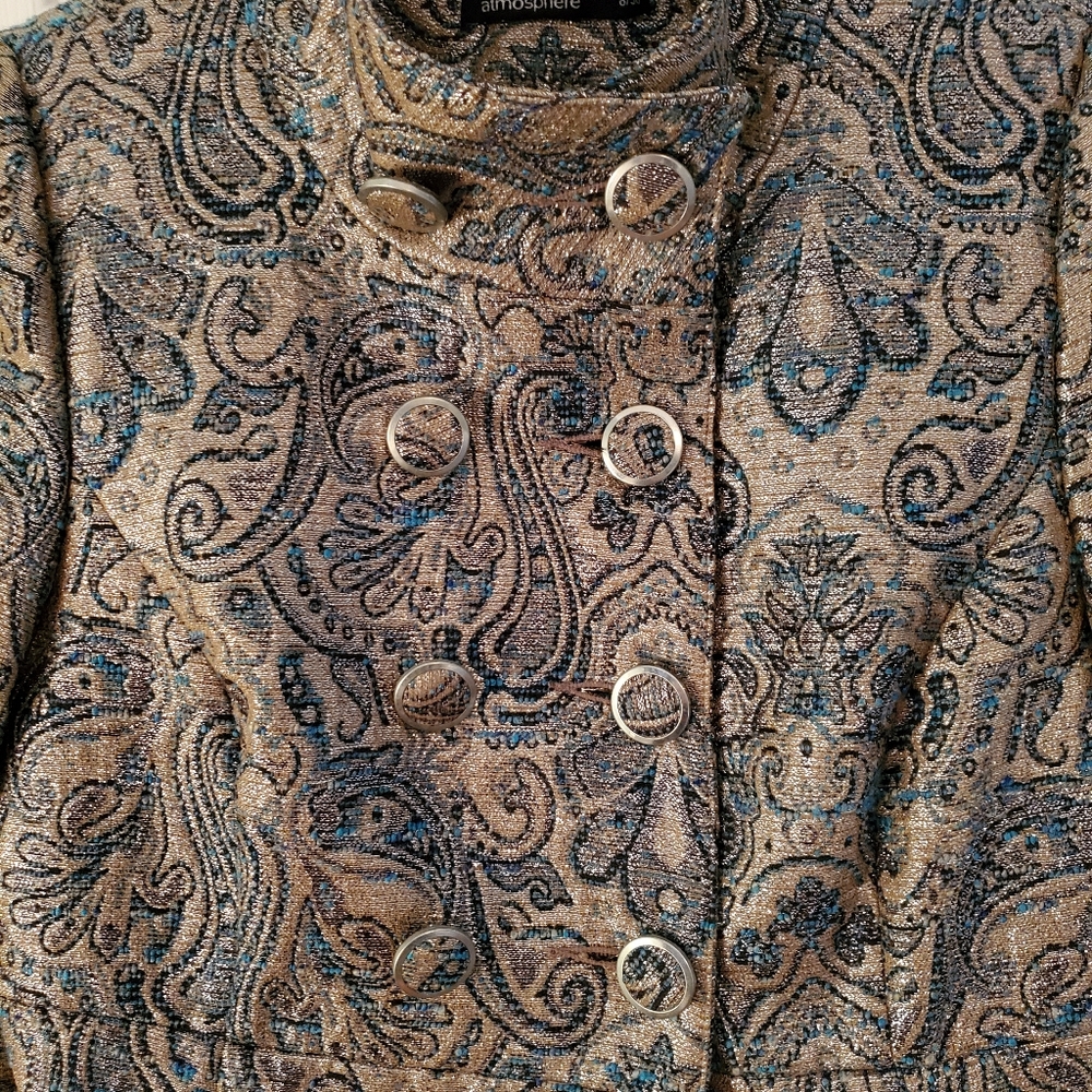 Atmosphere double breasted fitted jacket - Picture 2 of 8